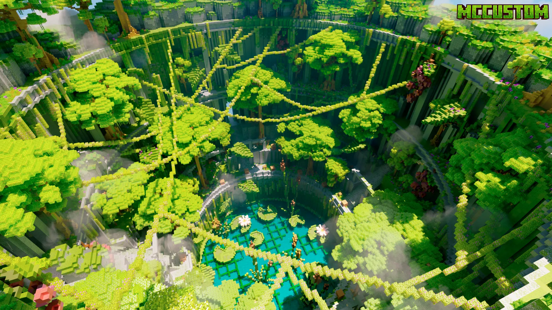 丛林大厅 | Jungle Lobby Free-我的世界MC资源网