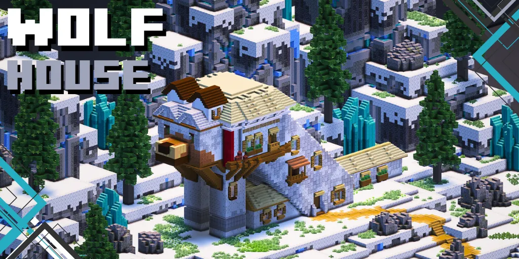 狼屋 | Wolf House v1.0-我的世界MC资源网